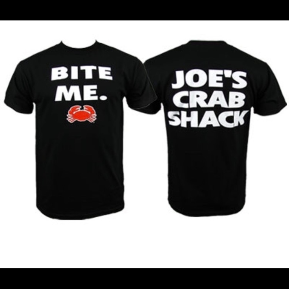 NWT- "Bite Me". Joe's Crab Shack